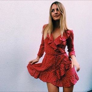 NWOT Realisation Par Alexandra Wrap Dress